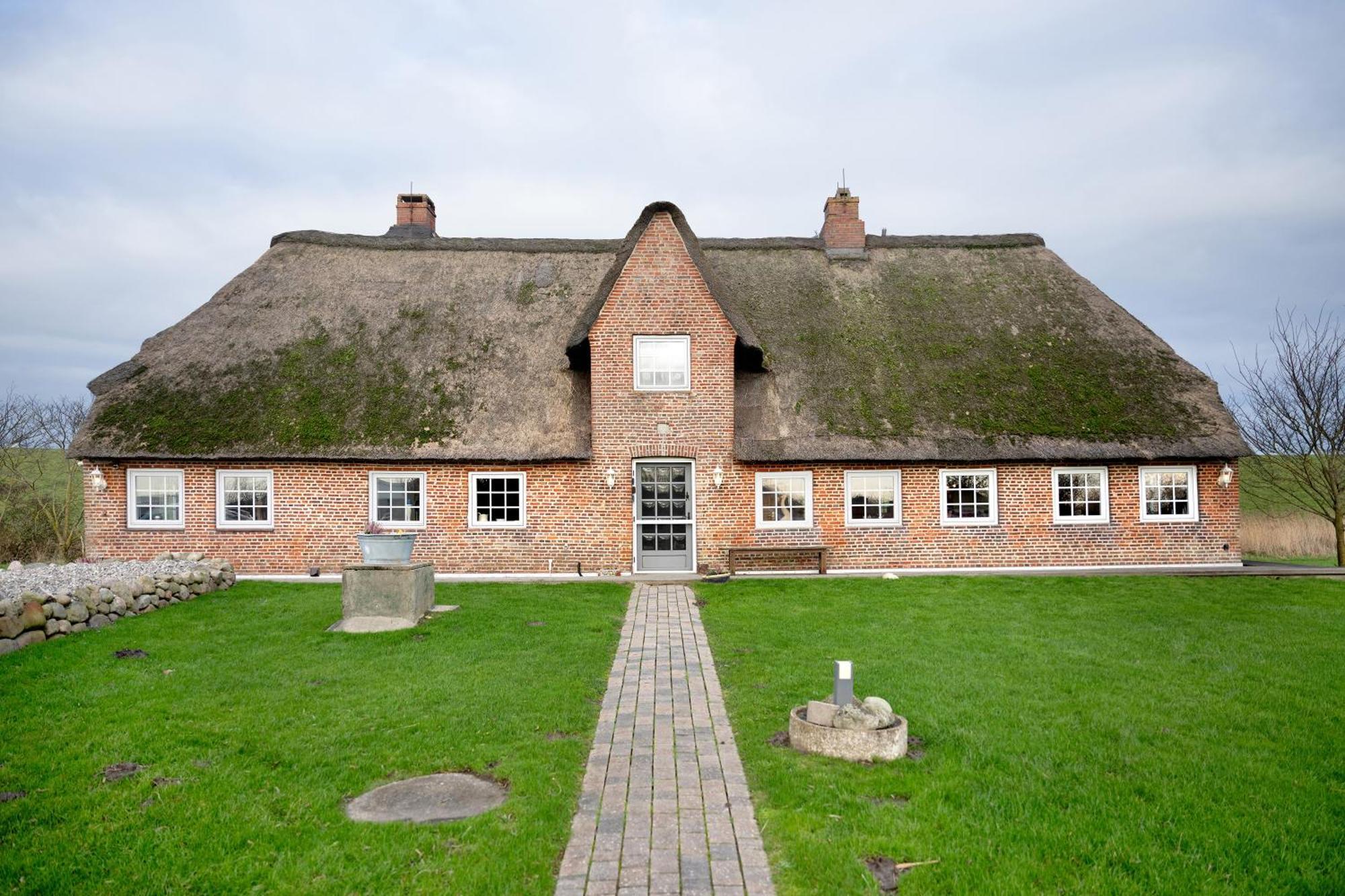 Deichhaus Bullerbue Dagebuell Villa Exteriör bild