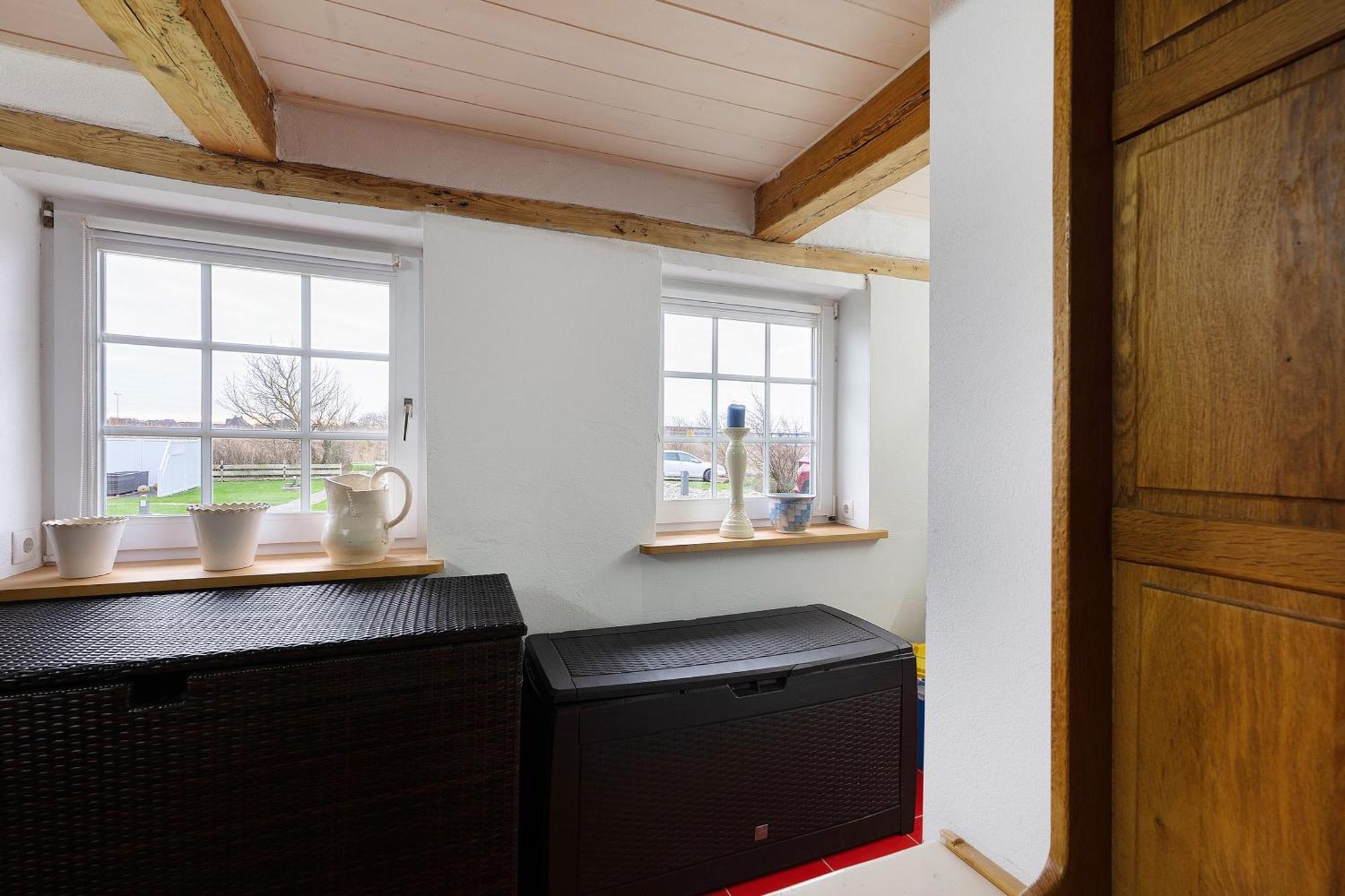 Deichhaus Bullerbue Dagebuell Villa Exteriör bild