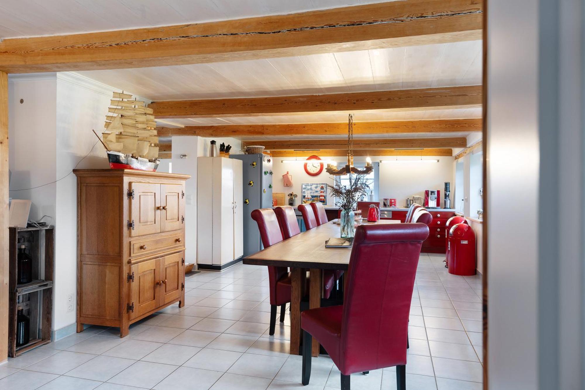 Deichhaus Bullerbue Dagebuell Villa Exteriör bild
