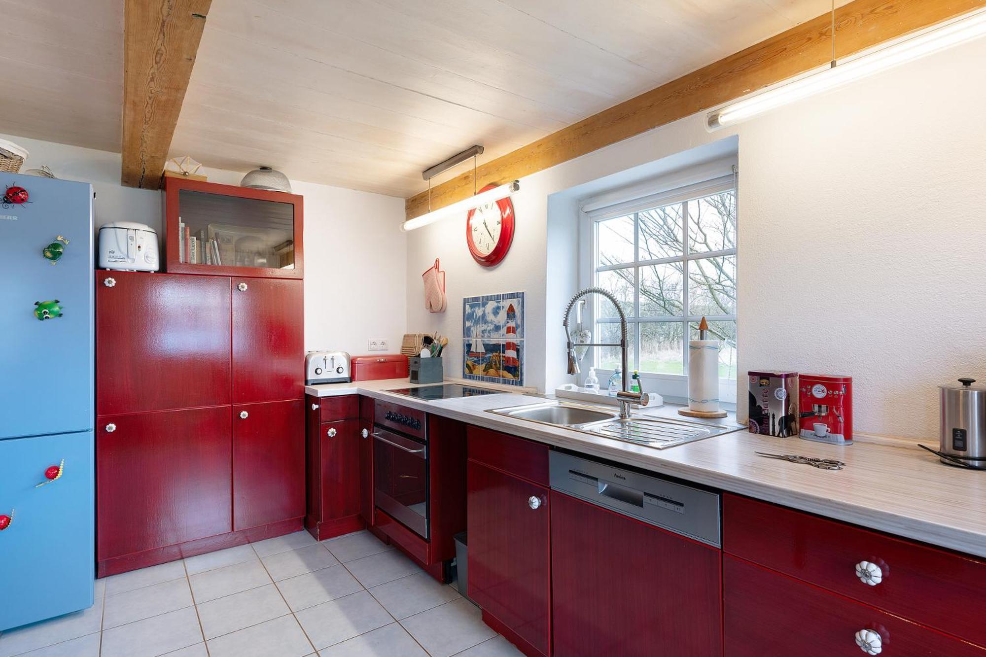 Deichhaus Bullerbue Dagebuell Villa Exteriör bild